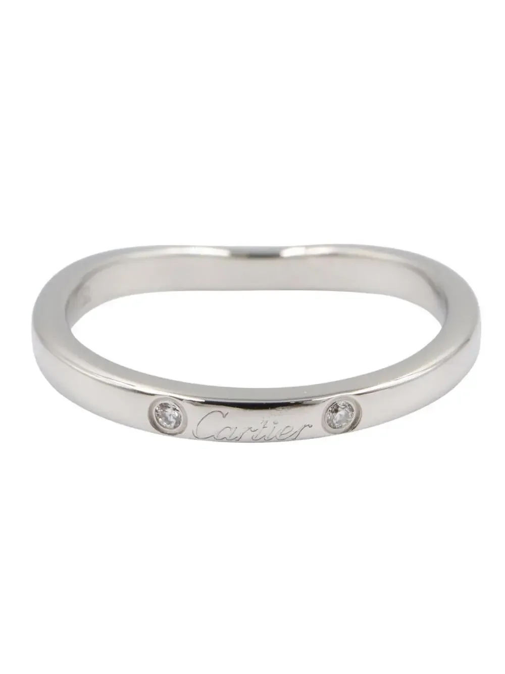 Cartier Ballerina 3P Diamond Ring #300241C61B